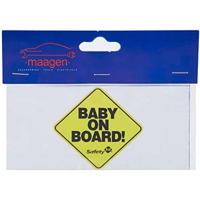 Maagen Baby On Board Car Sticker