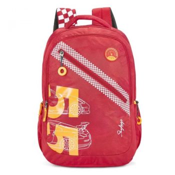 SKYBAGS ASTRO UNISEX RED SCHOOL BAG