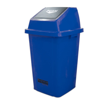 BYFT008383 AKC Garbage Bin 100 Ltr Blue Plastic Set of 1